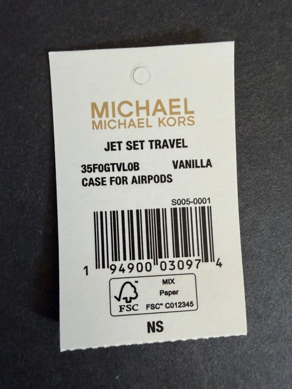Michael Kors jet set travel Airpod case - Picture 2 of 4
